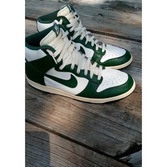 Nike Dunk High 2011 Green 317982-119 Size 13‎